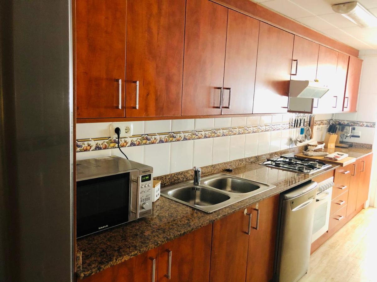 Apartamento Con Terraza Y Piscina En Malgrat De Mar Buitenkant foto